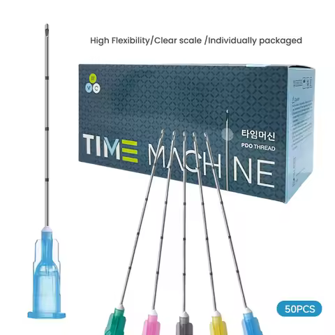 Micro Cannula Needle 22G 50mm 23G 38mm 25G 50mm Blunt Cannula for Hyaluronic Acid Fillers