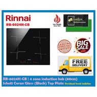 Rinnai RB 6024H-CB 60CM 4 Zone Induction