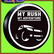 TOYOTA SpareCOVERRODA Rush Trd Sportivo Ultimo 70 Rush Car Accessories Rush Car Exterior