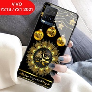 Softcase Glass Kaca VIVO Y21 Y21s Y33S 2021 - Casing hp VIVO Y21 Y21s Y33S 2021 [ S58 ].