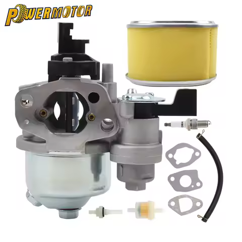 For Honda GX120 GX140 GX160 GX168 GX200 5HP 5.5HP 6.5HP Engine Carburetor Kit with Air Filter 16100-