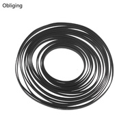 BLING Replacement Turntable Belt Rubber Flat Drive Belt for Record Player DVD