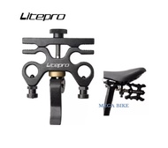 Litepro QR Quick Release PEDAL HOLDER MKS Saddle