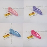 Ellipse Cut Alligator Hairclip