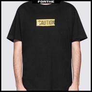 F169 #FR2 T-shirt Caution 280G Heavy Cotton Oversized T-shirt Fxxking Rabbit 2020 Japan T-shirt
