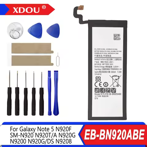 Brand New EB-BN920ABE 3000mAh Battery For Samsung Galaxy Note 5 SM-N920 N920F N920T/A N920G N9200 N9