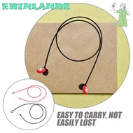 EBINLANDS Earplug Lanyard, Silicone Double ring Earplugs Cord Silicone Loop, Travel Safety Rope Conn