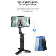 FeiyuTech อย่างเป็นทางการ Vimble One Selfie Stick โทรศัพท์ Gimbal สำหรับสมาร์ทโฟน iPhone Xiaomi Redmi Huawei Samsung Handheld Stabilizer Black