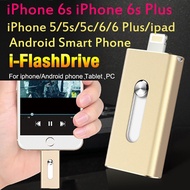 iPhone 6s iPhone 6s Plus Hot Metal Flash Drive 8gb 16gb 32gb 64gb Lightning/Otg Usb Flash Drive For iPhone 5/5s/5c/6/6 Plus/ipad/Macbook  Flashdrive Pendrive