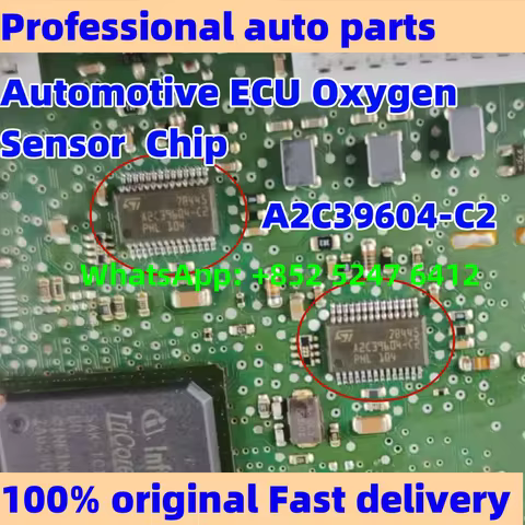 5-10 PCS A2C39604-C2 For Audi M54 BMW MSV90 N52 Mercedes Benz 271 computer board oxygen sensor IC ch
