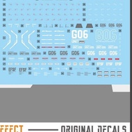 20260707 MASTER detail-up water slide decal applicable to H149 HG HGUC 1/144 RX-78-6 G06 Model is No
