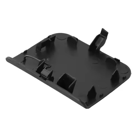 Direct Fit Front Bumper Tow Hook Eye Cover for Nissan Micra K14 2014-2016 Aftermarket Replacement Ma