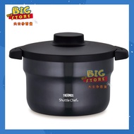 全新貨🎁長期💟膳魔師 - 新款日本版 Shuttle Chef 真空保溫煲 燜燒鍋 3-5人用 2.8L KBJ-3001 黑色