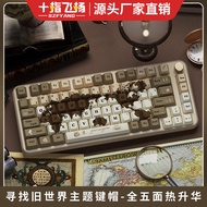 pbt keycaps keycap ไทย keycap anime Looking for the Old World Original Factory Height Keycap Japanes