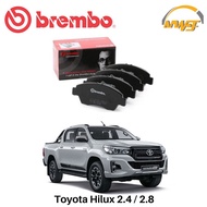 BREMBO BRAKE PAD FRONT TOYOTA HILUX 2.4 / 2.8
