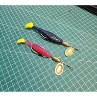 CASTING BAIT FOR TOMAN INLINE SPINNER + BODY SOFTLURE 8CM 10CM