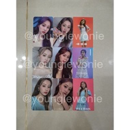 hyewon izone photocard