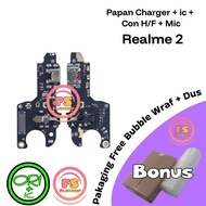 REALME 2 ORIGINAL OEM FLEXIBLE CHARGER CONNECTOR PCB BOARD CON CAS + IC + MIC