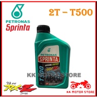 [ SPECIAL EDITION !!! ] PETRONAS SPRINTAS MINYAK HITAM / ENGINE OIL 2T - T500 1L RXZ MEMBERS 7.0