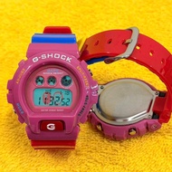 (Promosi Item) G shock DW6900 KID CUDI Jam Tangan Lelaki Perempuan DIGITAL SPORTS WATCHES Cudi PINK