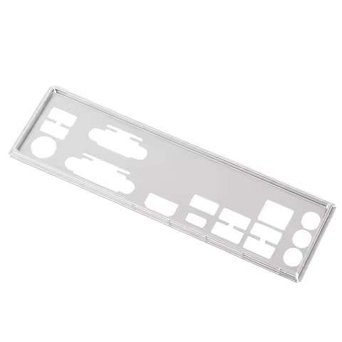 B450M Pro4 NEW Stainless Steel Shield Back Plate BackPlate Bracket Baffle Motherboard Blank For ASRo