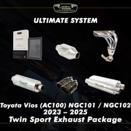 Toyota Vios (AC100) NGC101 / NGC102 2023 – 2025 Twin Sport Exhaust Package