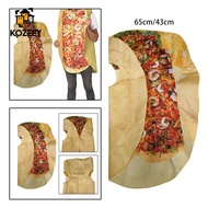 [KOZEEY] Mexican Taco Costume, Cosplay Costume, Outfit, Halloween Costume for Stage Performance