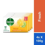 Dettol Soap 100gx4 Fresh