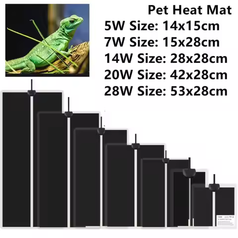 5~28W Seedling Heat Mat Plant Seed 220V~240V Pet Winter Heating Mat Anti-cold with Temperature Contr