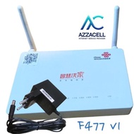 SALE zte f477 v1 epon set adaptor 12v 1a original bekas