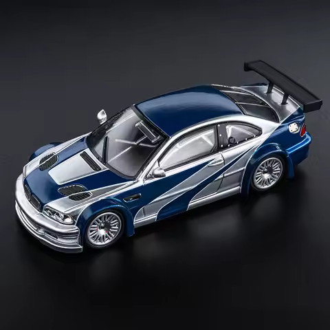 DCM 1:64 M3 GTR E46 Need for Speed 3 Series Simulation Alloy Car Model