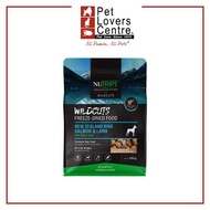 NUTRIPE WILDCUTS FREEZE-DRIED NZ KING SALMON AND LAMB WITH GREEN TRIPE 380g