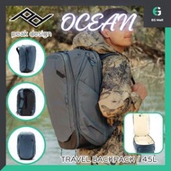 peak design - 旅行者快取攝影包 2機5鏡 Travel BackPack 45L 海藍色/Ocean 平板 15NB 筆電 背囊 背包 電腦包 工作 旅行背包 再生400D尼龍 電腦背包