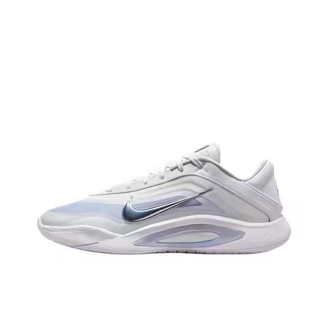 Nike A'One Low top Basketball Shoes Unisex White Blue FZ8606-100