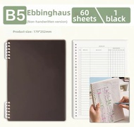 Ebbinghaus Forgetting Curve Memory Book English Vocabulary Notebook for Junior and Senior High Schoo