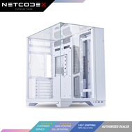 Lian Li O11 Vision White Aluminum | Steel | Tempered Glass ATX Mid Tower PC Desktop Case - White - O