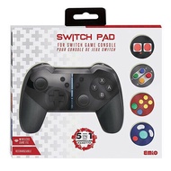EMIO 5-IN-1 SWITCH PAD WIRELESS CONTROLLER RECHARGEABLE TYPE-C FOR NINTENDO SWITCH