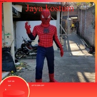 kostum badut  spiderman