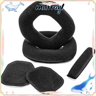 MURRAY 1Pair Replacement Headband Gaming Headset Tuning Foam Pads Foam Sponge for   A40 A50 Gen3 Gen