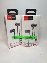 HEADSED KABEL VIVAN Q11S EXTRA BASS STEREO PLUS MICROPHONE/HANDSFREE HEADSET Q15 VIVAN