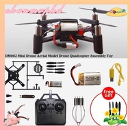 CHANMVPHD Drone Quadcopter Assembly Toy, Mini Plastic DM002 Drone Aerial Model,  Aircraft Accessorie
