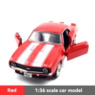 Mô hình xe hơi hợp kim kẽm đúc nguyên khối Camaro SS 1969 tỷ lệ 1:36, đồ chơi mô hình'sáng tạo, thíc