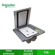 SCHNEIDER E228426_ABE Moduline Floor Socket 13A 250V Silver (SIRIM)