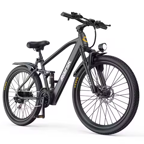 GT900 Electric Bike for Adults 24", Electric Mountain Bike Equipped with 400W(748W Peak) Motor, 25MP