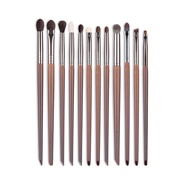 OVW 12 PCS Makeup Brushes Set Kit Goat Hair Cosmetic Makeup Tool Blending Brush Eye Shadow Brush