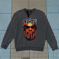 Crewneck vlone second warna carcoal