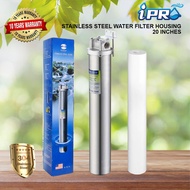 IPRO  Heavy Duty SUS304 Water Filter Housing 20" PP Sediment Filter