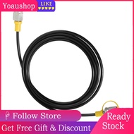 Yoaushop Hydraulic Pressure Test Hose 2.0m/6FT (M16 × 2-1/4BSP) Testing Coupling Point