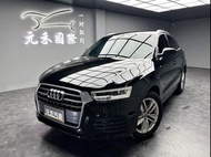 85.8萬 正2017年出廠 Audi Q3 35 TFSI quattro 2.0 汽油 尊貴黑 元禾阿佑