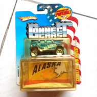 hotwheels hummer h2 connect cars alaska biru